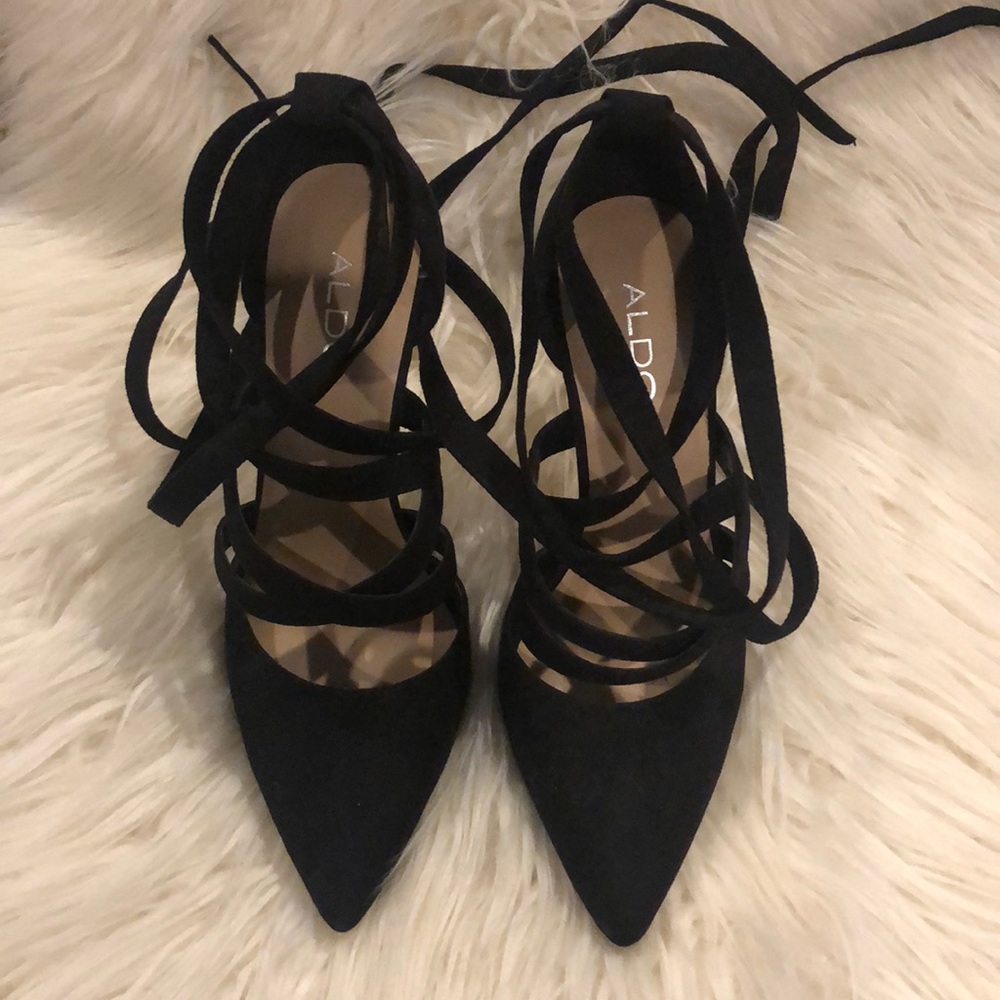 Aldo Lace Up Heels